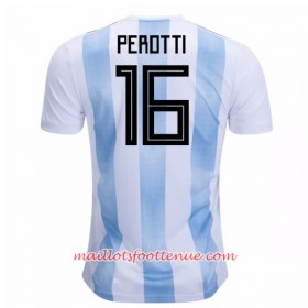 Maillot/Tenue Argentine Perotti 16 Domicile Coupe du monde 2018